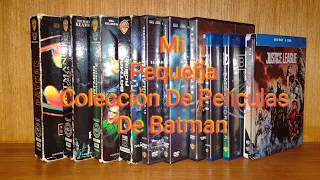 Mi Pequeña Colección De Películas De Batman En Vhs, DVD y Blu-Ray