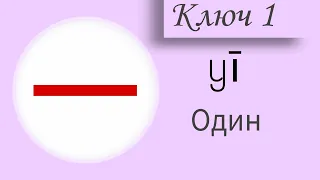 Китайский язык. Ключ 1. Единица