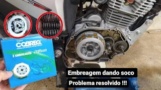 Embreagem dando tranco, troca da embreagem completa e problema resolvido!!!