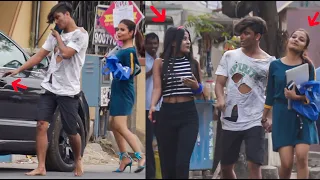 | Beggar With LUXURY CAR,IPHONE & H00T GIRLFRIENDS PRANK - Aage Dekhiye Kya Hua | Canbee Lifestyle |