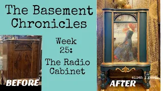 The Basement Chronicles: Week 24. A Radio Cabinet