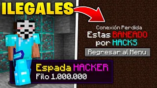 USE ITEMS ILEGALES para PROBAR a mi STAFF en MINECRAFT