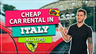 ☑️ Car rental in Italy VERY cheap! All tips, best companies and comparators!