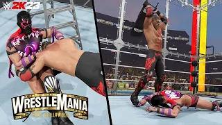 WWE 2K23 SIMULATION: Edge vs Finn Balor Hell in a Cell match | WrestleMania 39 Highlights