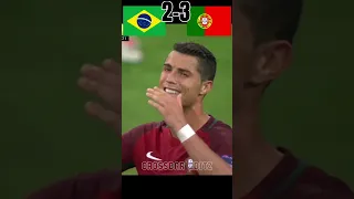 Brazil vs Portugal FIFA World Cup Imajinary | Penalty shoot out Highlights #neymar vs #ronaldo