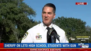 2 Leto high students arrested after student brings loaded gun on campus