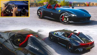 Forza Horizon 5 - Ferrari Monza SP2 Gameplay 4K (Logitech G29 + Shifter)