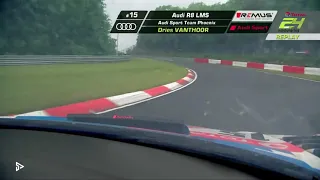 Dries Vanthoor Crash Onboard - Audi - ADAC TOTAL 24h-Race 2021 Nurburgring