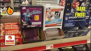 *Finding RARE Football Cards At Family Dollar?! 😱 + Gravity Box NFL Donruss HUGE ROOKIE PULL! 🔥