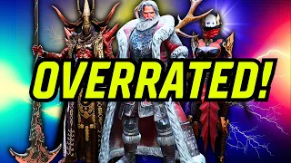 WATCH THIS BEFORE BUILDING! 10 OVERRATED LEGENDARY CHAMPIONS! | RAID: SHADOW LEGENDS