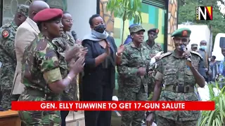 Gen.Elly Tumwine To Get 17 Gun Salute