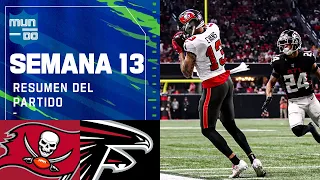 Tampa Bay Buccaneers vs Atlanta Falcons | Semana 13 2021 NFL Game Highlights