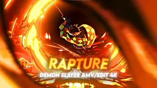 Rapture - Demon Slayer 3 - 「 AMV/EDIT 4K」