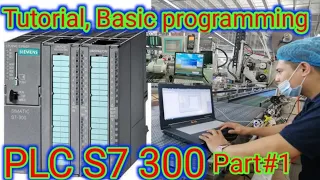 Paano mag stop start sa plc siemens  s7 300, Basic tutorial para sa begginers.?#part1