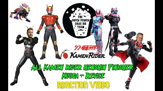 All Kamen Rider Henshin & Finisher ( Kuuga - Revice ) Reaction Video @superpowerddt