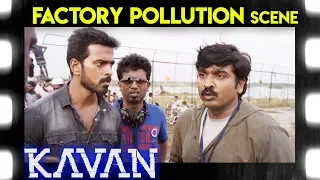 Kavan - Factory Pollution Scene | Vijay Sethupathi | T. Rajendar | Madonna Sebastian