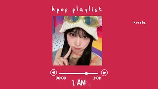 a weirdly sped up, fun K-pop playlist 💗✊