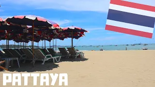 Pattaya BEACH ROAD Day Scenes  🌴 Beautiful Sunset 🌅 THAILAND 2019