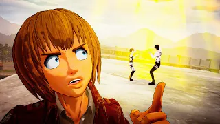 😱 cenas perdidas de attack on titan vr