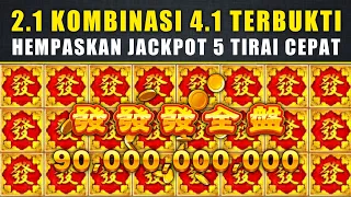 🔴 TAMAT !! JACKPOT FULL 5 TIRAI CEPAT,ROOM KOMBINASI YANG PAS UNTUK CARI JP 5 TIRAI FAFAFA