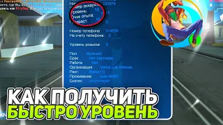 КАК БЫСТРО ПРОКАЧАТЬ ИГРОВОЙ УРОВЕНЬ НА ОНЛАЙН РП!! 10 УРОВЕНЬ ЗА ДЕНЬ НА ONLINE RP!! SAMP MOBILE