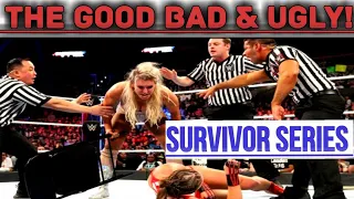 WWE Survivor Series 2018: Charlotte SNAPS & DESTROYS Ronda Rousey! Brock Lesnar CRUSHES Daniel Bryan