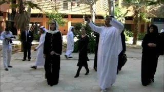HM Queen Noor of Jordan Visits Masdar City, 14 November 2011