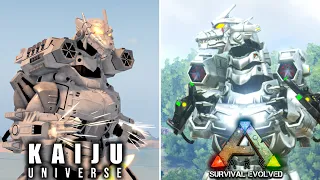 Mfs Type-3 Kiryu In Kaiju Universe & Ark Survival Evolved !