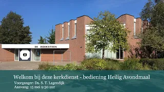 HHG Goes | 15 mei 9:30 | Ds. S. T. Lagendijk | Voor u, die gelooft, is Hij dierbaar