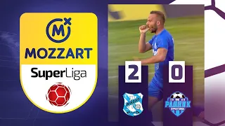 Mozzart Bet Super liga 2022/23 - 34.kolo: MLADOST – RADNIK 2:0 (2:0)