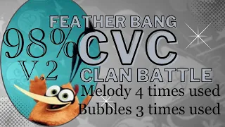 Clan Battle (CVC)  Angry Birds 2 AB2 4/4 & 4/5/2024 V.2 98%