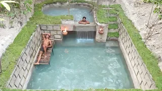 Most Amazing Build Two Floors Underground Swimming Pools