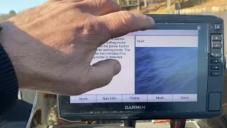HOW TO LINK THE GARMIN FORCE TO YOUR GARMIN FISHFINDER IN UNDER 1 MINUTE