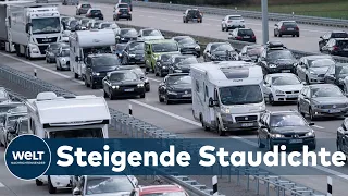 STOCKENDER VERKEHR: Zahl der Staus in Deutschland nimmt wieder deutlich zu