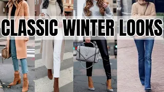 Classic Winter Outfit Ideas for Women Over 40 | Winter Looks That Will Never Go Out Of Style