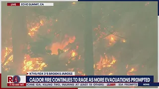 Massive evacuations as Caldor Fire rages on | LiveNOW from FOX