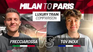 FIRST CLASS Train Comparison: Milan to Paris High Speed (Trenitalia vs SNCF)