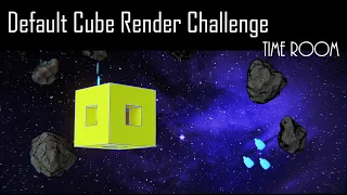 My submission for Bad Normals Default Cube Render Challenge | Top 100 | Time Room