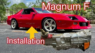 Installing Tremec Magnum F in fbody 1982-1992 (3rd gen) Camaro