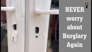 Lock Snapping Burglary On New Build Rear French Doors
