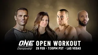 ONE Championship: Las Vegas Open Workout