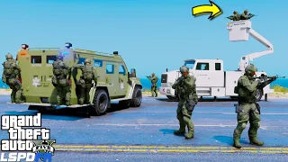 Undercover Sheriff SWAT Team Raid IN GTA 5 LSPDFR