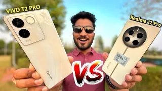 Realme 12 Pro 5G Vs Vivo T2 Pro 5G Full Comparison || Camera Test 📸 Who is Best ?