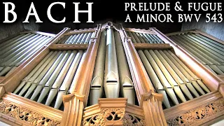 BACH - PRELUDE & FUGUE IN A MINOR BWV 543 - ORGANIST JONATHAN SCOTT - CHESTERFIELD PARISH CHURCH