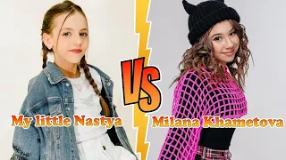 Milana Khametova VS My Little Nastya Transformation 👑 New Stars From Baby To 2023