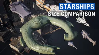 Starship Size Comparison inside the Matrix City