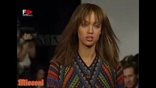 Tyra Banks On The Runway - Missoni Fall 1993