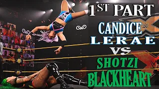 Candice LeRae vs Shotzi Blackheart FULL MATCH part 1/2 NXT 14 OCT 2020