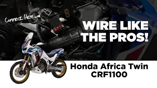 Honda Africa Twin 1100 - How to Wire Electrical Accessories - OEM Wiring Overview