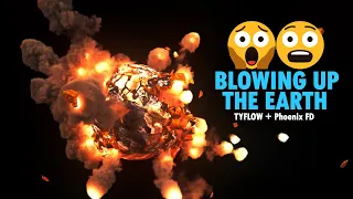 Blowing Up the Earth! In 3dsMax | Fxmaniac